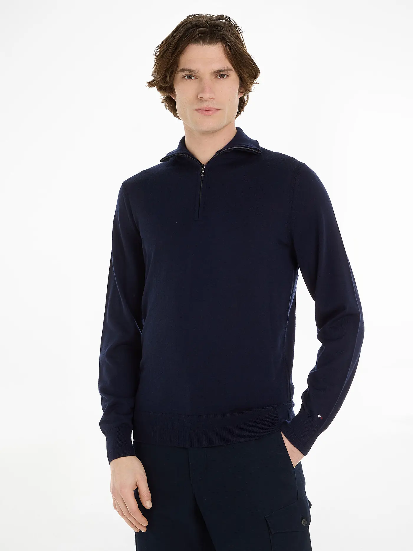 TOMMY HILFIGER | Trojerpullover | blau